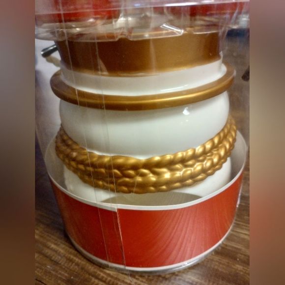 NEW Yankee Candle Luminary Holiday Snowman Tea Light Holder and 4 tea li… - Picture 4 of 10